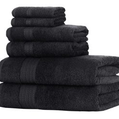 Glare Premium Luxury 6 Pc Bale Pack Towel Set- 100% Turkish Cotton - Classic Turkish Towels