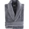Classic Turkish Towels - Unisex Luxury Plush Velour Premium Cotton Bathrobe - Ultra Soft And Absorbent Long Robe - Classic Turkish Towels