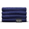 4 Piece Premium Bath Towels Set - 100% Cotton Terry Cloth, Absorbent & Soft, Machine Washable & Quick Dry - 27"x54" Set of 4 - Classic Turkish Towels