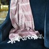 Luxury Peshtemal, 0 Turkish Cotton 1 Pc, 40"x70"- Hand Knotted, Herringbone Weave - Classic Turkish Towels