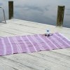 Luxury Peshtemal, 0 Turkish Cotton 1 Pc, 40"x70"- Hand Knotted, Herringbone Weave - Classic Turkish Towels