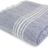 Luxury Peshtemal, 0 Turkish Cotton 1 Pc, 40"x70"- Hand Knotted, Herringbone Weave - Classic Turkish Towels