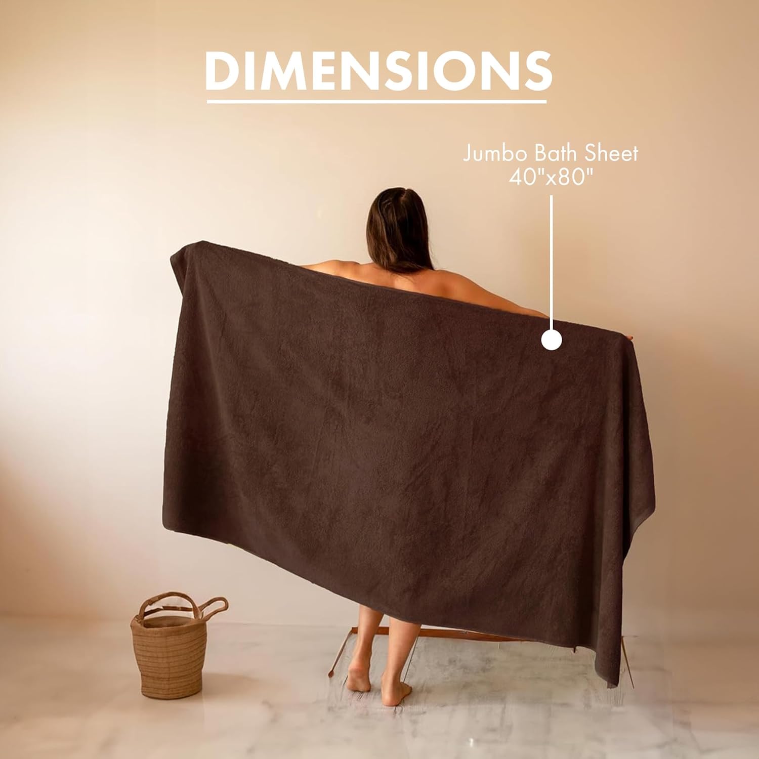 71SjBqGedDL._AC_SL1500.jpg?v=1745265932 Premium Turkish Cotton Jumbo Bath Sheet Towel 40X80" - Classic Turkish Towels