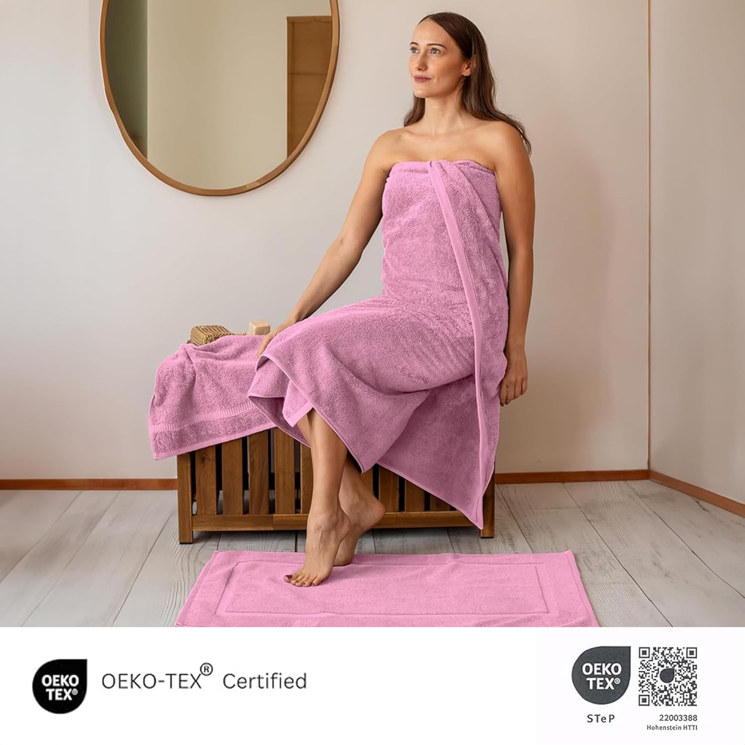 71VmhtAmGtL._AC_SL1500.jpg?v=1745266588 Premium Turkish Cotton Jumbo Bath Sheet Towel 40X80" - Classic Turkish Towels