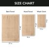 Luxury 6-Piece Shelly Towel Set - 100% Cotton Terry Cloth, 2 Bath Towels, 2 Hand Towels & 2 Washcloths, Soft, Quick Dry & High Absorbent - Classic Turkish Towels