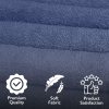 Luxury 6-Piece Shelly Towel Set - 100% Cotton Terry Cloth, 2 Bath Towels, 2 Hand Towels & 2 Washcloths, Soft, Quick Dry & High Absorbent - Classic Turkish Towels