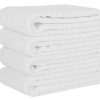 CTT - 4 Piece Bath Towel Set, 100% Turkish Cotton, Quick Dry, Absorbent & Comfy Towels for Spa & Hotel - Classic Turkish Towels