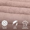 Luxury 6-Piece Shelly Towel Set - 100% Cotton Terry Cloth, 2 Bath Towels, 2 Hand Towels & 2 Washcloths, Soft, Quick Dry & High Absorbent - Classic Turkish Towels