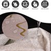 Stone and Reed Shower Curtain, Heavy Duty Design with 12 Grommets and Hooks, 72 x 72 Inches - Classic Turkish Towels
