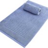 Piano Turkish Cotton Bath Mat - 2 Pieces - Classic Turkish Towels