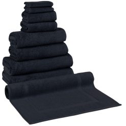 Hospitality Turkish Cotton Towel Set of 9 - Classic Turkish Towels