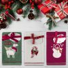 Premium 6-Piece Turkish Cotton Christmas Towel Set - Soft, Absorbent, Holiday Bathroom Decor - Classic Turkish Towels