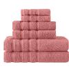 Towels Beyond Luxury 6 Piece Towel Set - 100% USA Cotton, Very Soft and Super Absorbent Bath Towels, Hand Towels, and Washcloths - Classic Turkish Towels