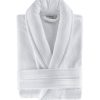 Classic Turkish Towels - Unisex Luxury Plush Velour Premium Cotton Bathrobe - Ultra Soft And Absorbent Long Robe (Single Pack) - Classic Turkish Towels