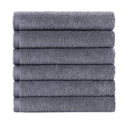 Hospitality Turkish Cotton Hand Towels - 6 Pieces - Classic Turkish Towels