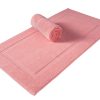 Cambridge Turkish Cotton Panel Bath Mat - 2 Pieces - Classic Turkish Towels