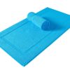 Cambridge Turkish Cotton Panel Bath Mat - 2 Pieces - Classic Turkish Towels