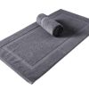 Cambridge Turkish Cotton Panel Bath Mat - 2 Pieces - Classic Turkish Towels