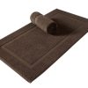 Cambridge Turkish Cotton Panel Bath Mat - 2 Pieces - Classic Turkish Towels