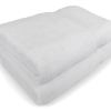 Silk and Turkish Cotton Blended Bath Sheet Towels - 2 Pieces - Classic Turkish Towels