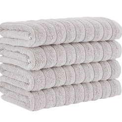 Brampton Turkish Cotton Hand Towels - 4 Pieces - Classic Turkish Towels