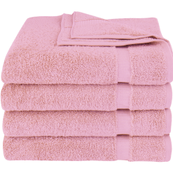 Villa Turkish Cotton Bath Towels - 4 Pieces - Classic Turkish Towels